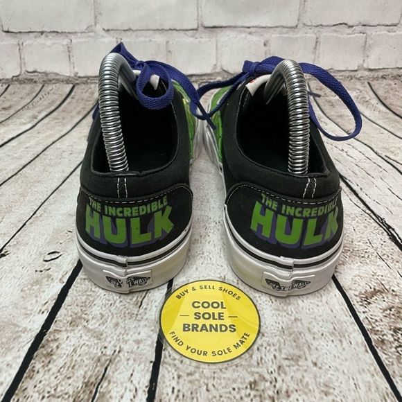 Vans Marvel Hulk Shoes. Men 5.5 / Women 7 - Picture 7 of 8